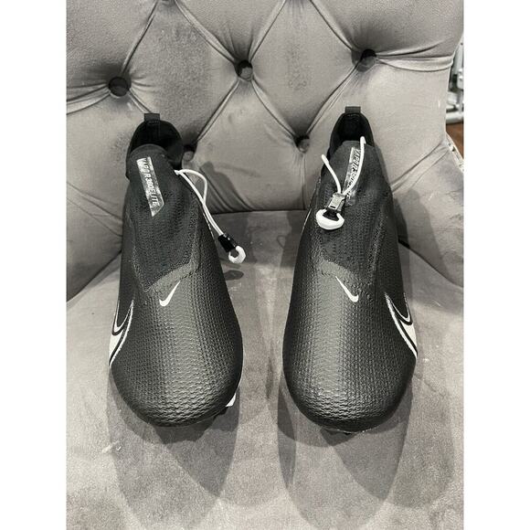 Nike Vapor Edge Elite 360 Black Football Cleats Shoes CV6282-009 Men's Size 13 - Picture 1 of 5